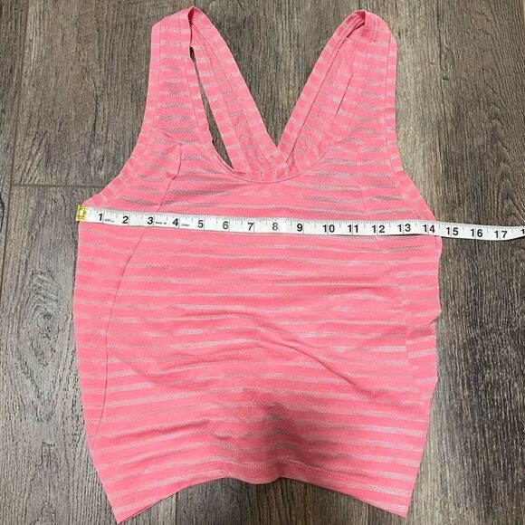 ZYIA Active Nimbus Pink Split Back Mesh Workout Tank Top Size Extra Small - Picture 11 of 12